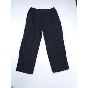 5.11 Tactical Series Pants‎ Mens 36 Black Ripstop Utility Cargo Law Enforcement